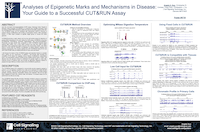 AACR23 poster epigenitic markers CUT&RUN assay