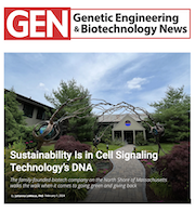 GEN Sustainability is in Cell Siganaling Technologys DNA